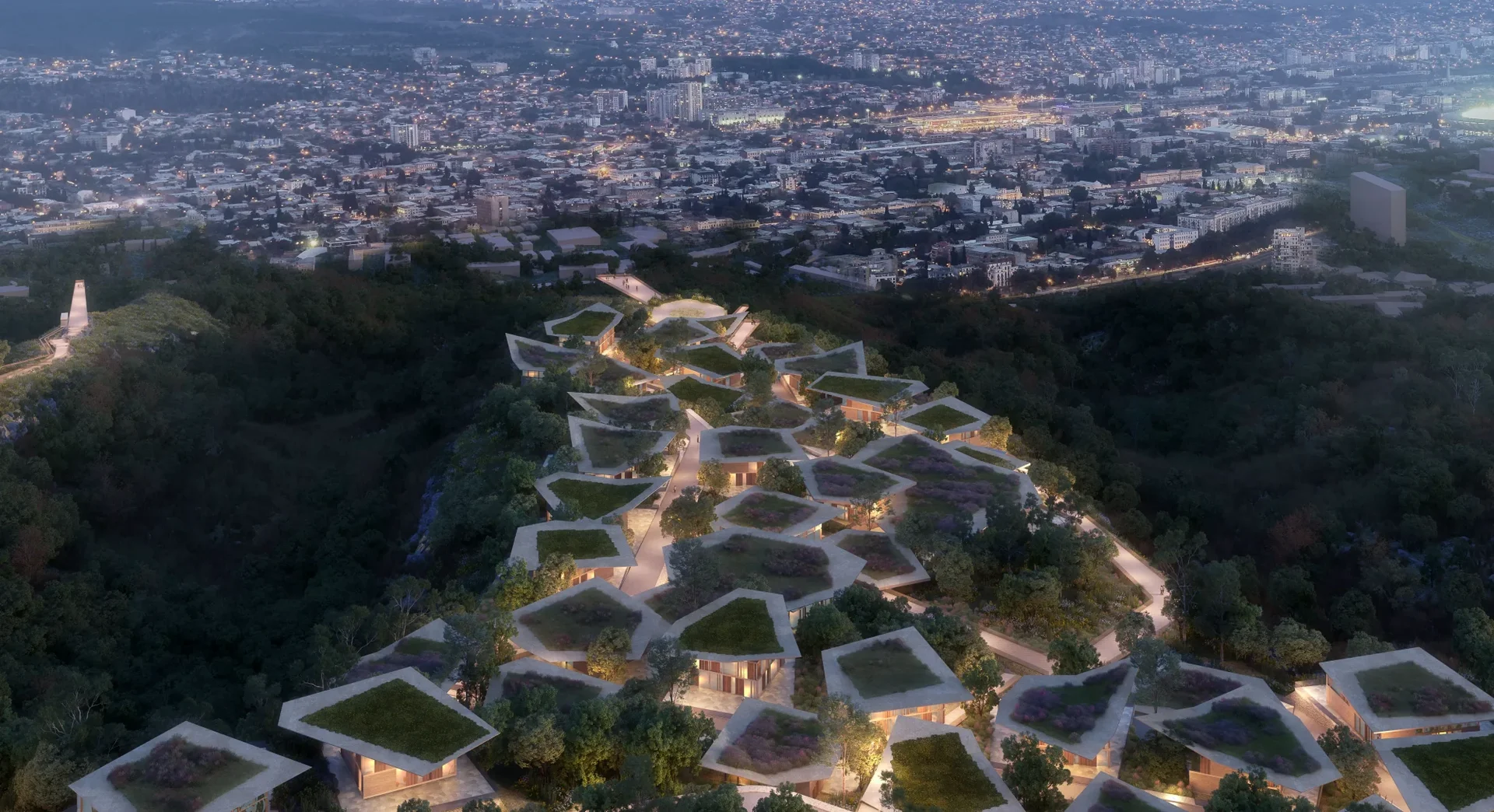 Mira Verde — Historical setting above Krtsanisi with panoramic views over Tbilisi